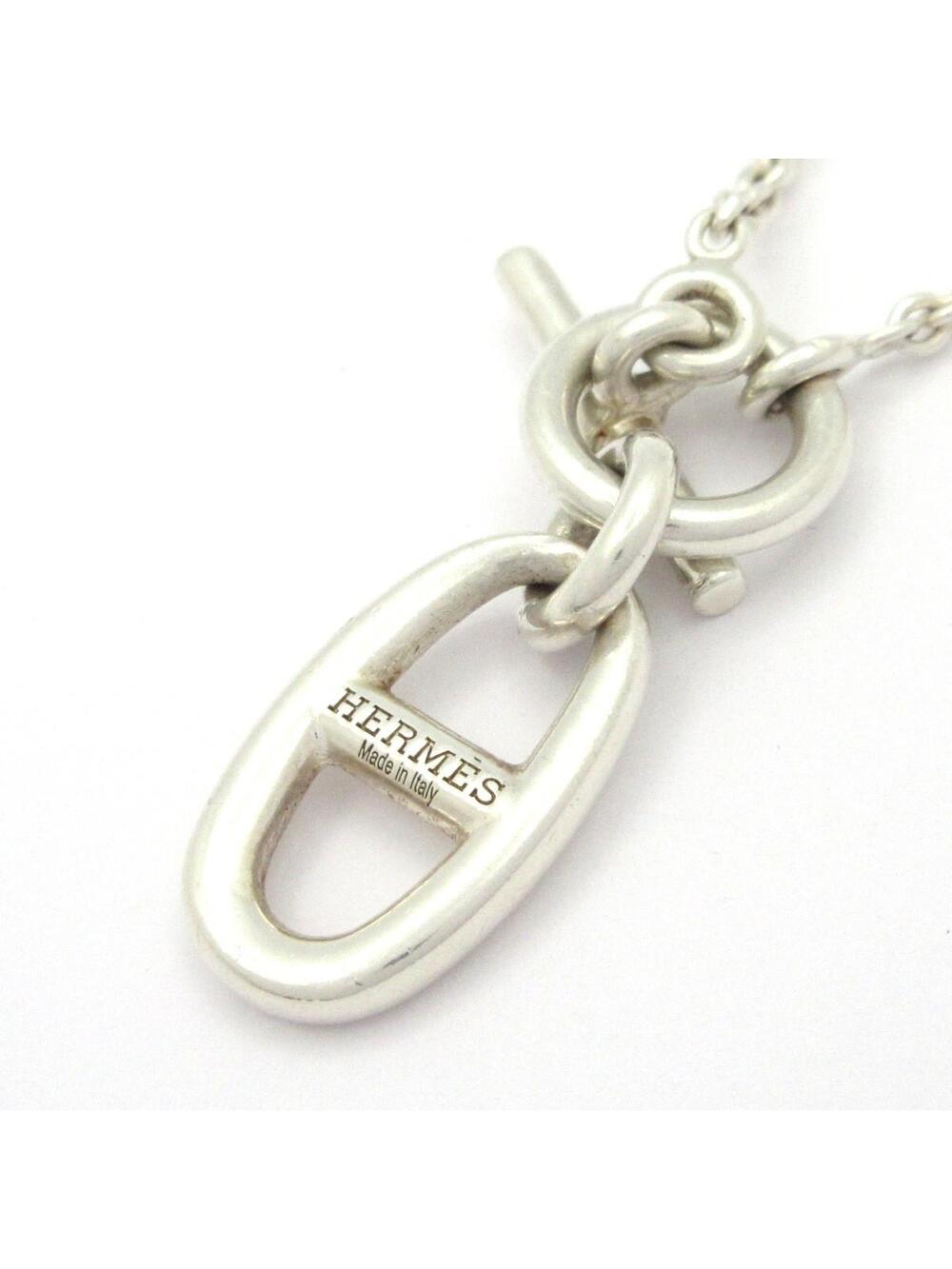 Hermes Chaine D'Ancre Amulet Silver #357436H14B - Picture 3 of 6